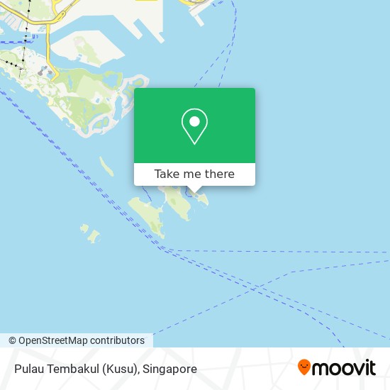 Pulau Tembakul (Kusu)地图