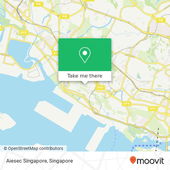 Aiesec Singapore map