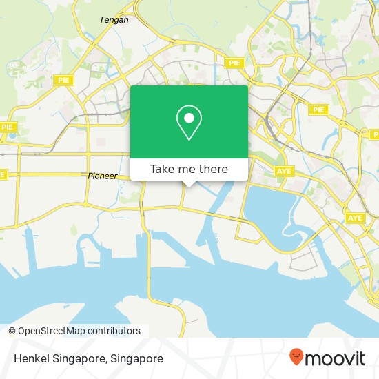 Henkel Singapore map