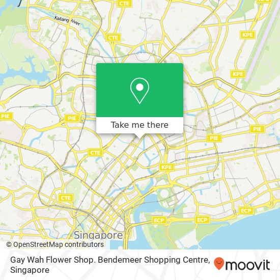 Gay Wah Flower Shop. Bendemeer Shopping Centre地图