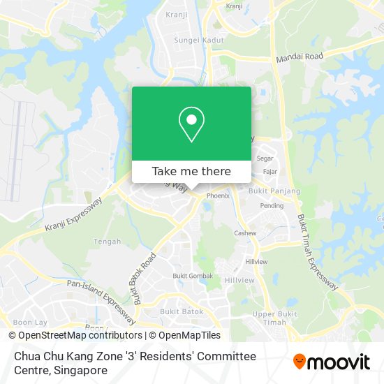 Chua Chu Kang Zone '3' Residents' Committee Centre地图
