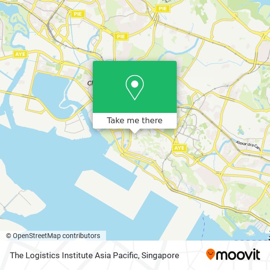 The Logistics Institute Asia Pacific map