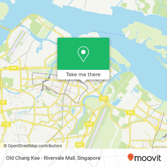 Old Chang Kee - Rivervale Mall地图