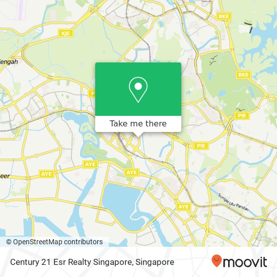 Century 21 Esr Realty Singapore map