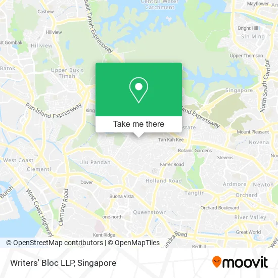 Writers' Bloc LLP map