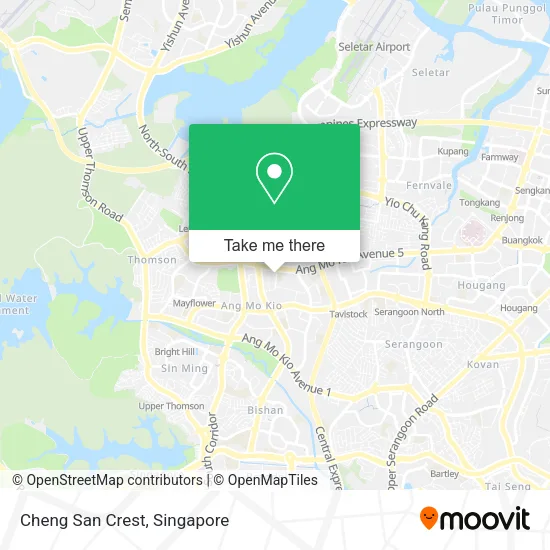 Cheng San Crest map