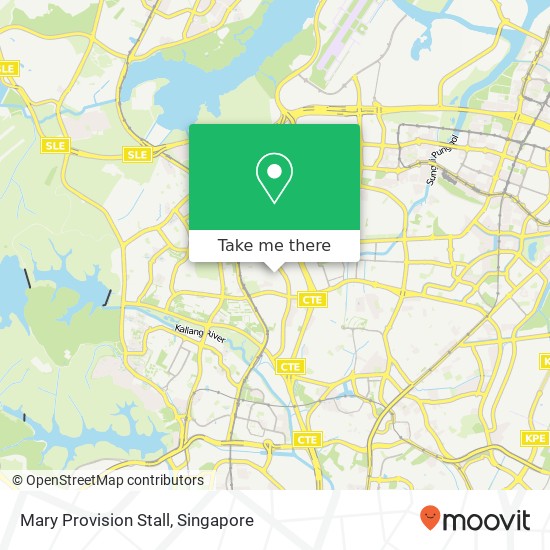 Mary Provision Stall map