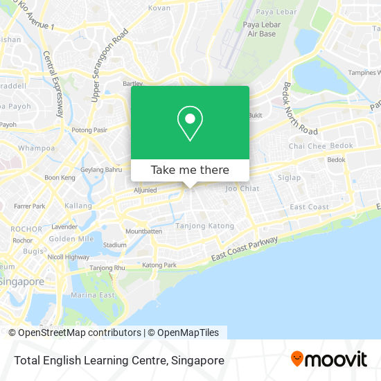 Total English Learning Centre map