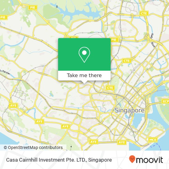 Casa Cairnhill Investment Pte. LTD.地图