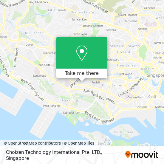 Choizen Technology International Pte. LTD.地图