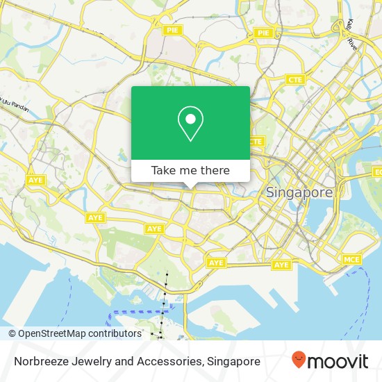 Norbreeze Jewelry and Accessories map