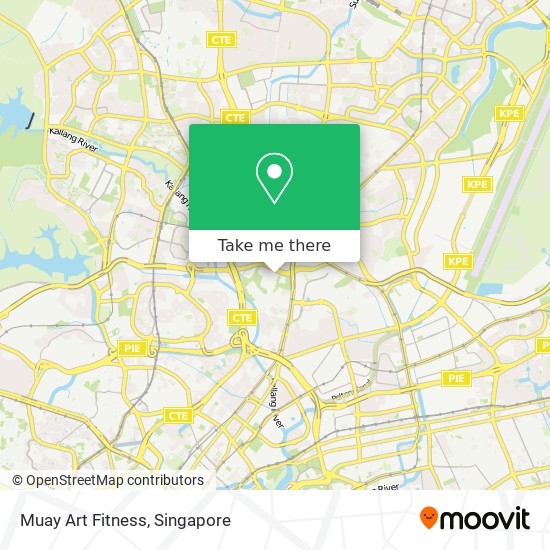 Muay Art Fitness map