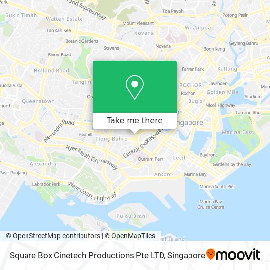 Square Box Cinetech Productions Pte LTD map