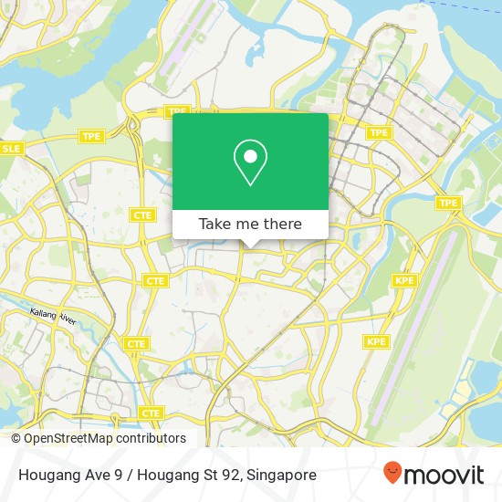 Hougang Ave 9 / Hougang St 92地图