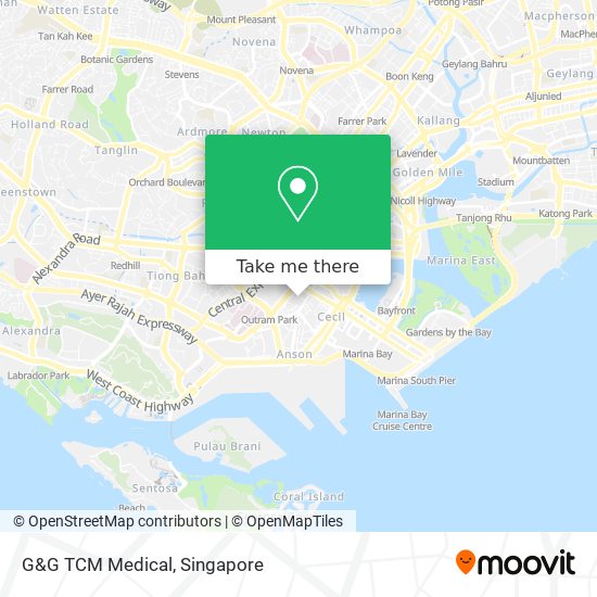G&G TCM Medical map