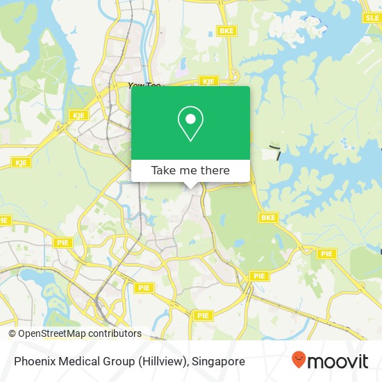 Phoenix Medical Group (Hillview) map