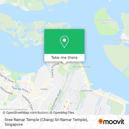 Sree Ramar Temple (Changi Sri Ramar Temple)地图