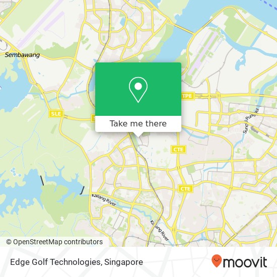 Edge Golf Technologies map