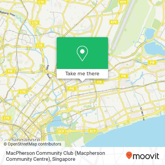 MacPherson Community Club (Macpherson Community Centre) map