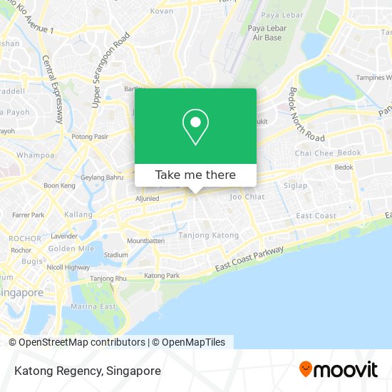 Katong Regency地图