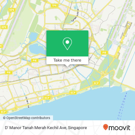 D' Manor Tanah Merah Kechil Ave map