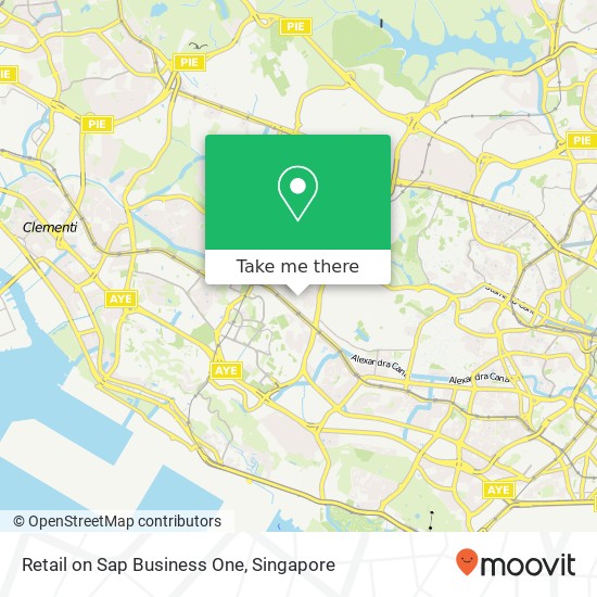 Retail on Sap Business One map