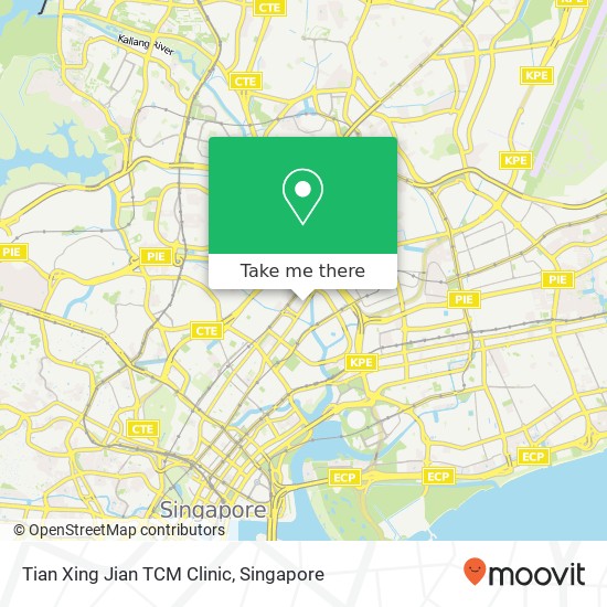 Tian Xing Jian TCM Clinic map