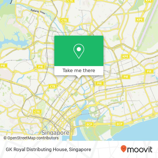 GK Royal Distributing House map