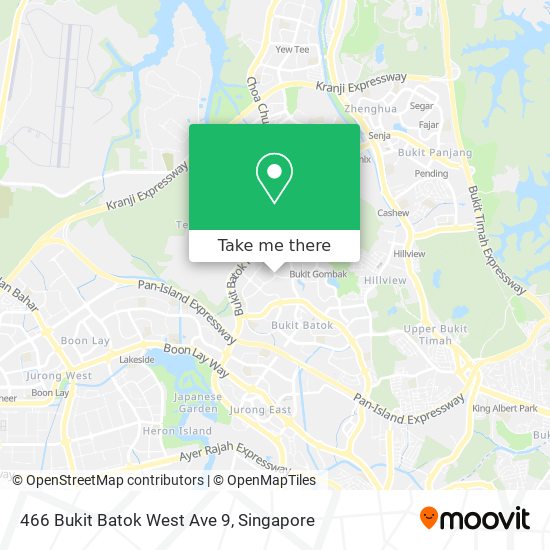 466 Bukit Batok West Ave 9 map