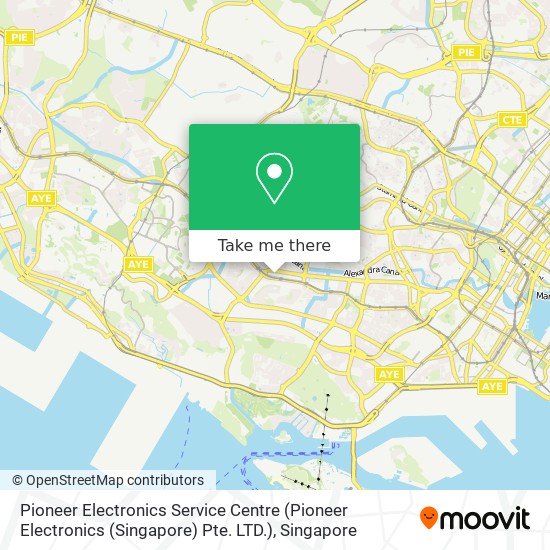 Pioneer Electronics Service Centre (Pioneer Electronics (Singapore) Pte. LTD.)地图