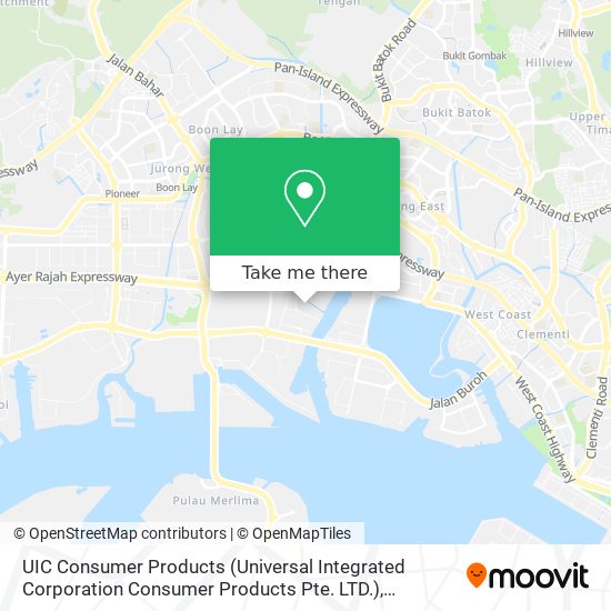 UIC Consumer Products (Universal Integrated Corporation Consumer Products Pte. LTD.) map