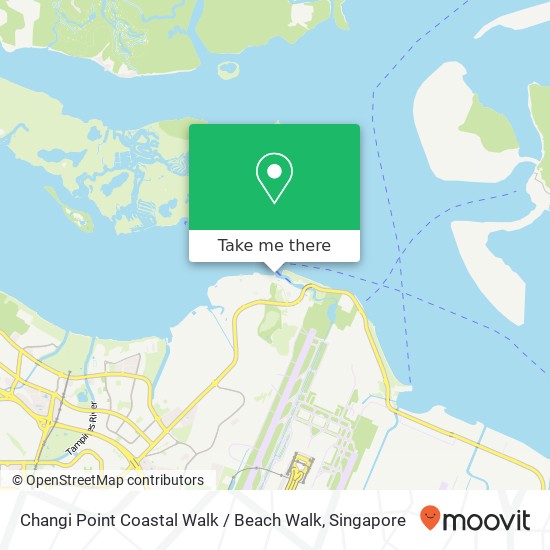 Changi Point Coastal Walk / Beach Walk地图