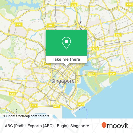 ABC (Radha Exports (ABC) - Bugis) map