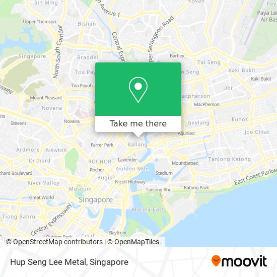 Hup Seng Lee Metal map