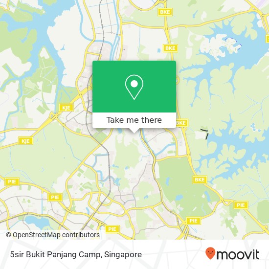 5sir Bukit Panjang Camp地图