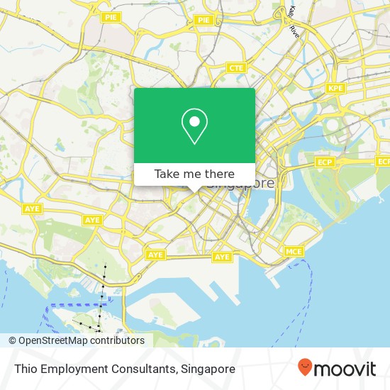 Thio Employment Consultants map