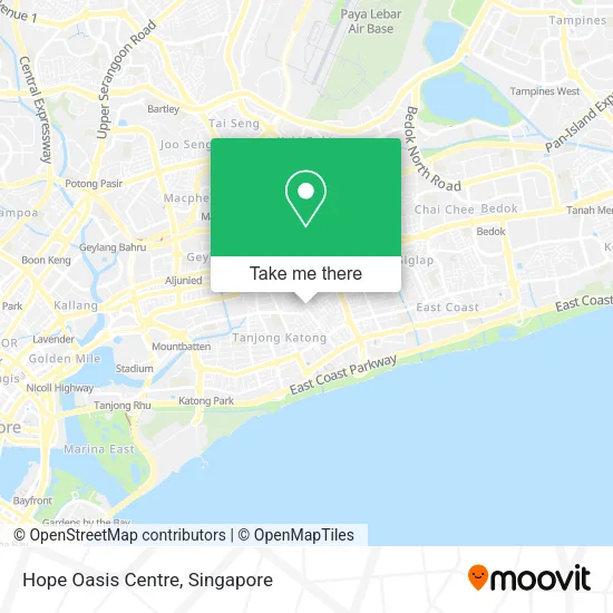 Hope Oasis Centre map