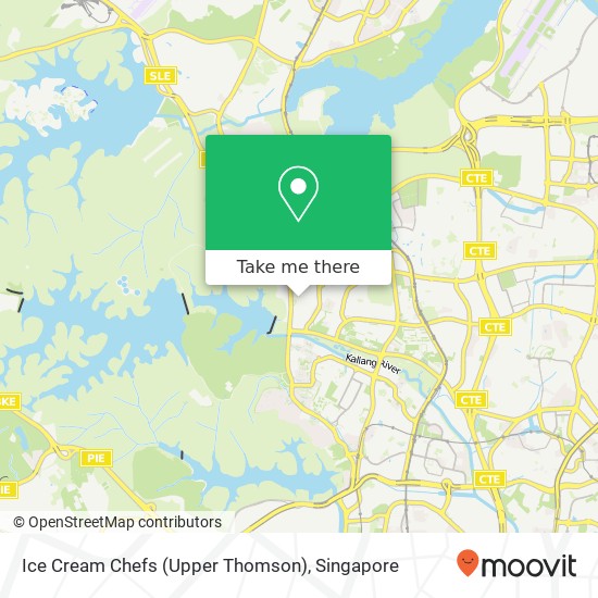 Ice Cream Chefs (Upper Thomson) map