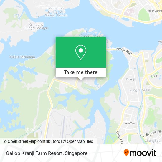 Gallop Kranji Farm Resort map