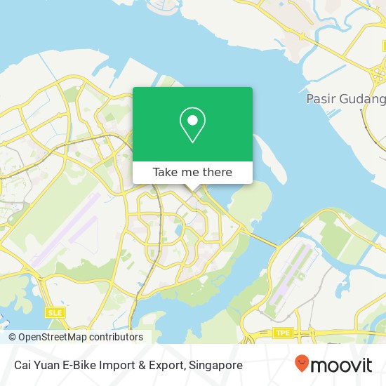 Cai Yuan E-Bike Import & Export地图