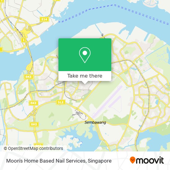 Moon's Home Based Nail Services地图