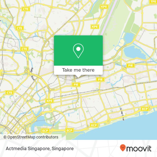 Actmedia Singapore地图