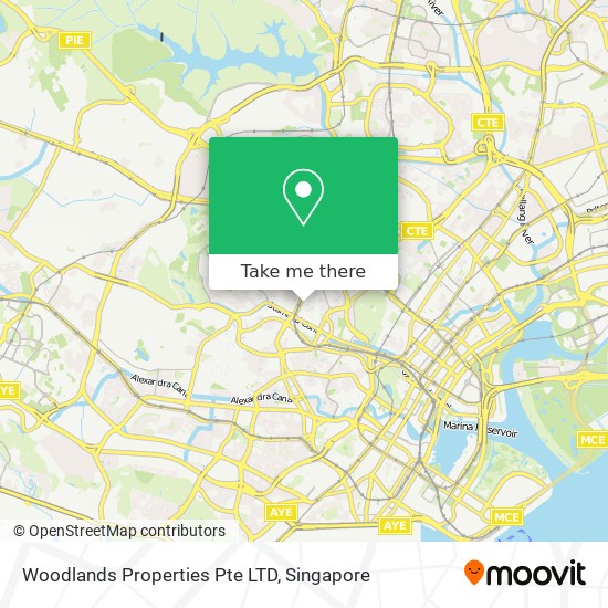 Woodlands Properties Pte LTD地图