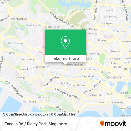 Tanglin Rd / Ridley Park map