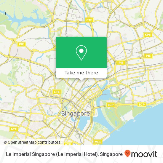 Le Imperial Singapore (Le Imperial Hotel) map