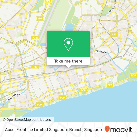 Accel Frontline Limited Singapore Branch map