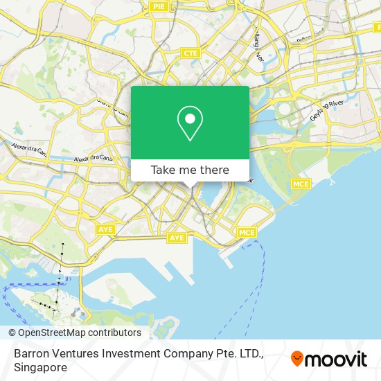 Barron Ventures Investment Company Pte. LTD. map