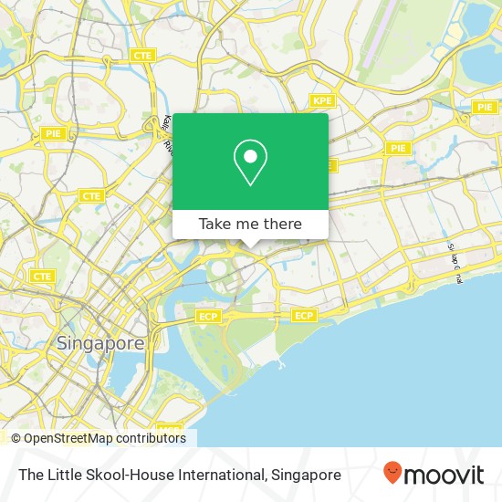 The Little Skool-House International map