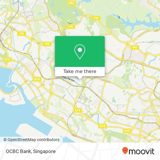 OCBC Bank map