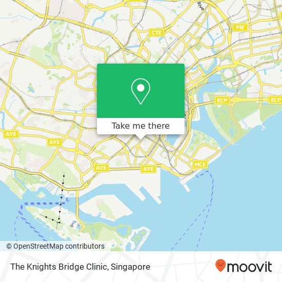 The Knights Bridge Clinic地图